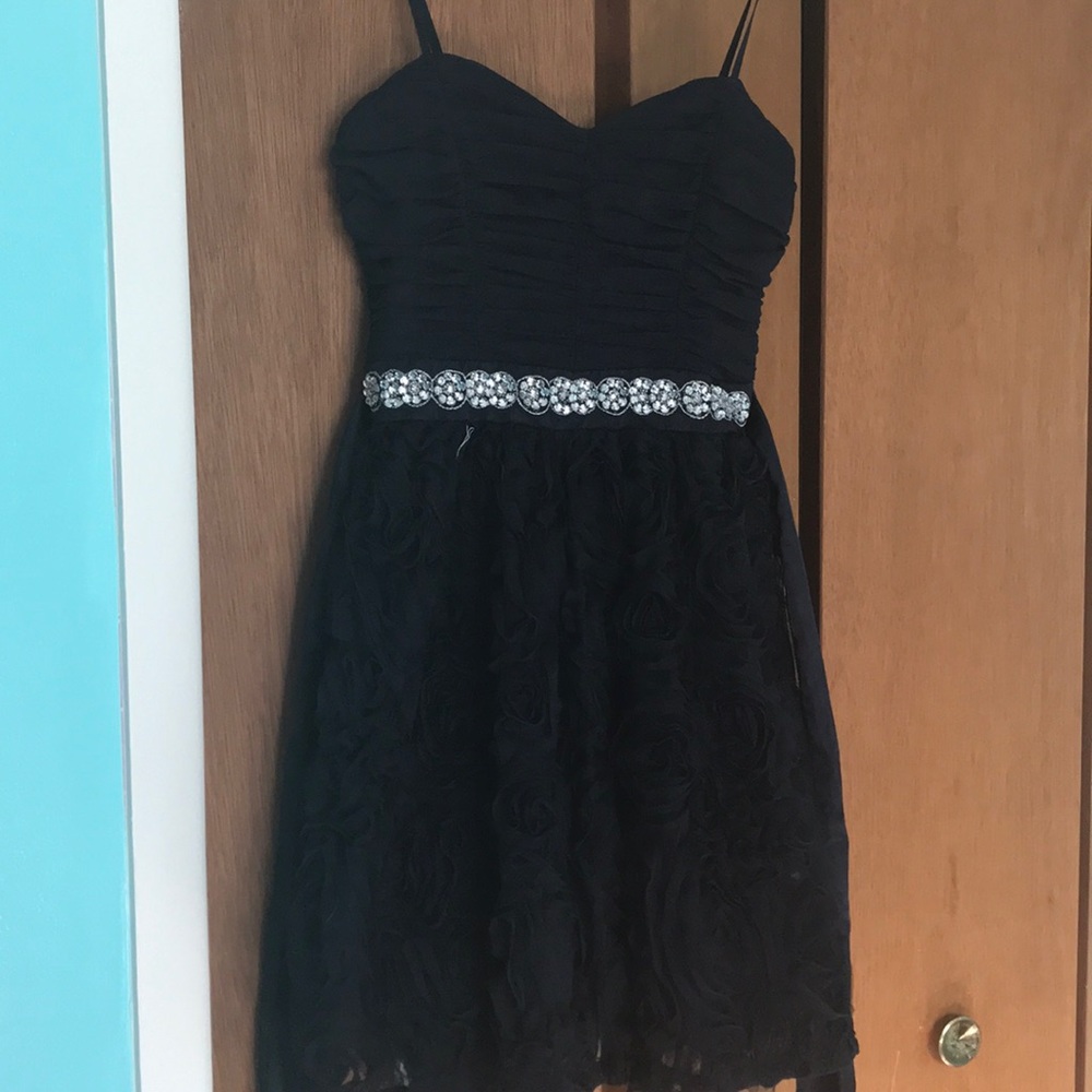 Blue dress